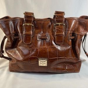 Dooney and Bourke brown large bad